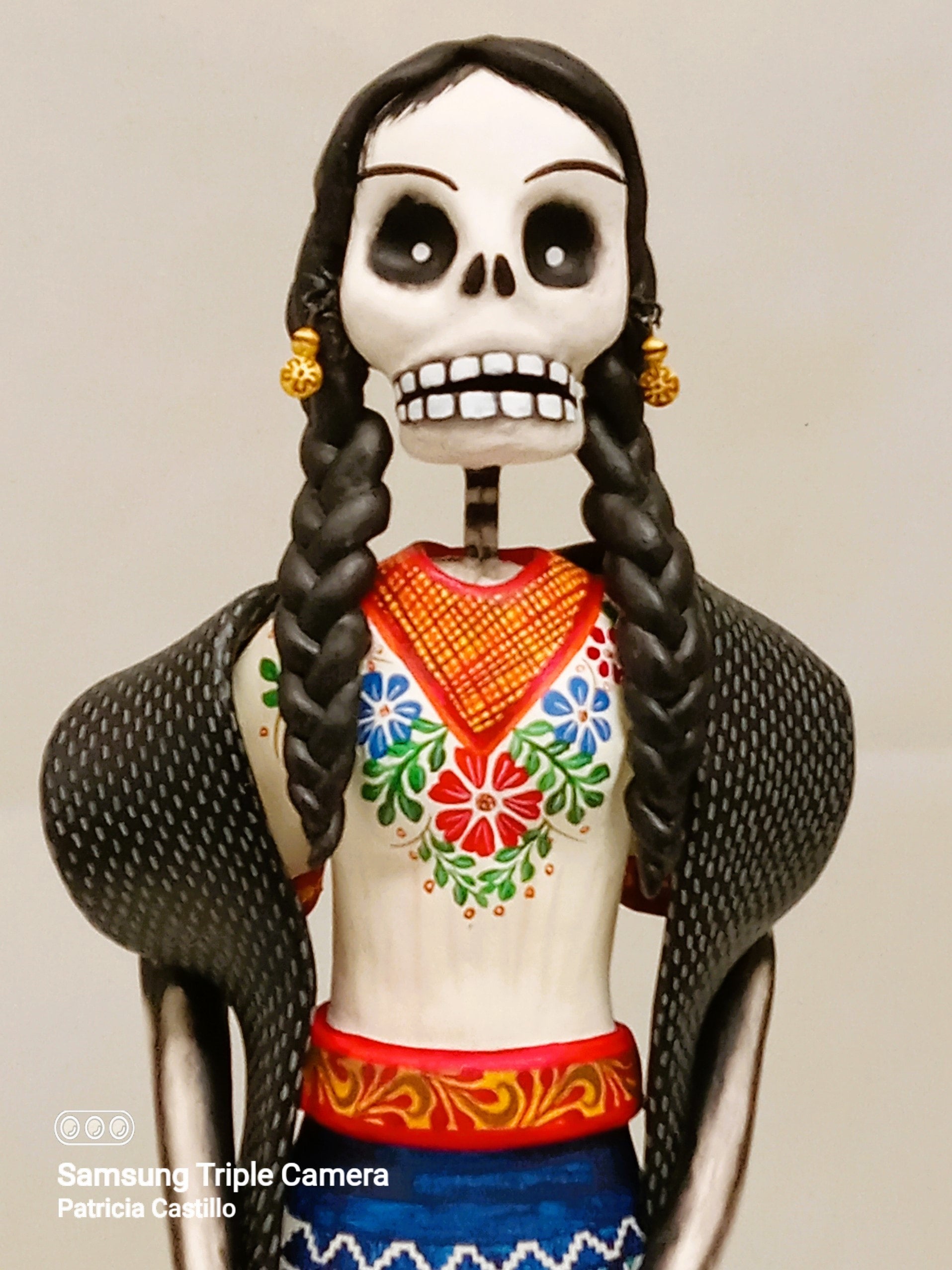 Catrina con Rebozo | Patricia Castillo Art